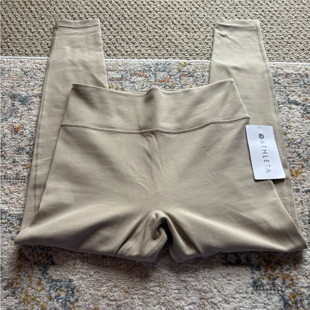 Athleta Taupe intuition tight